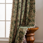 Vintage Floral Boho Curtain Panel — product view 11