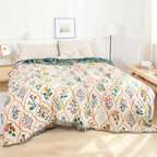 Garden Floral Cotton Blanket for Everyday Comfort - product view 2