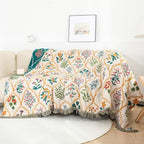 Garden Floral Cotton Blanket for Everyday Comfort - product view 3
