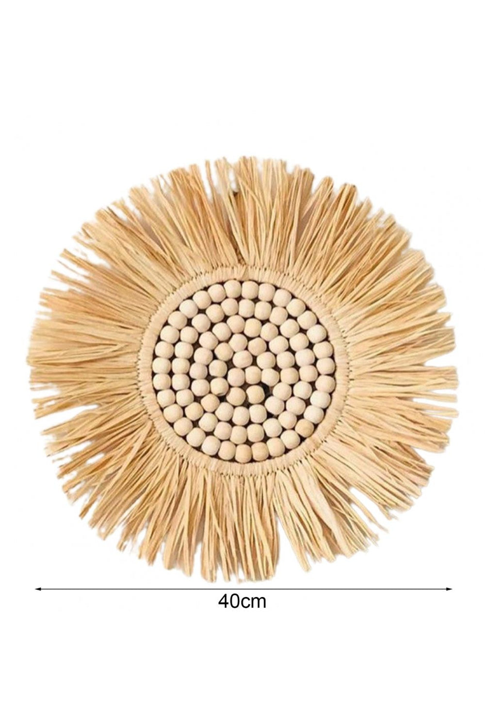 Seagrass Sunburst Decorative Mirror