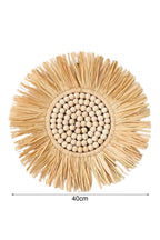 Seagrass Sunburst Decorative Mirror