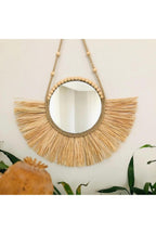 Seagrass Sunburst Decorative Mirror