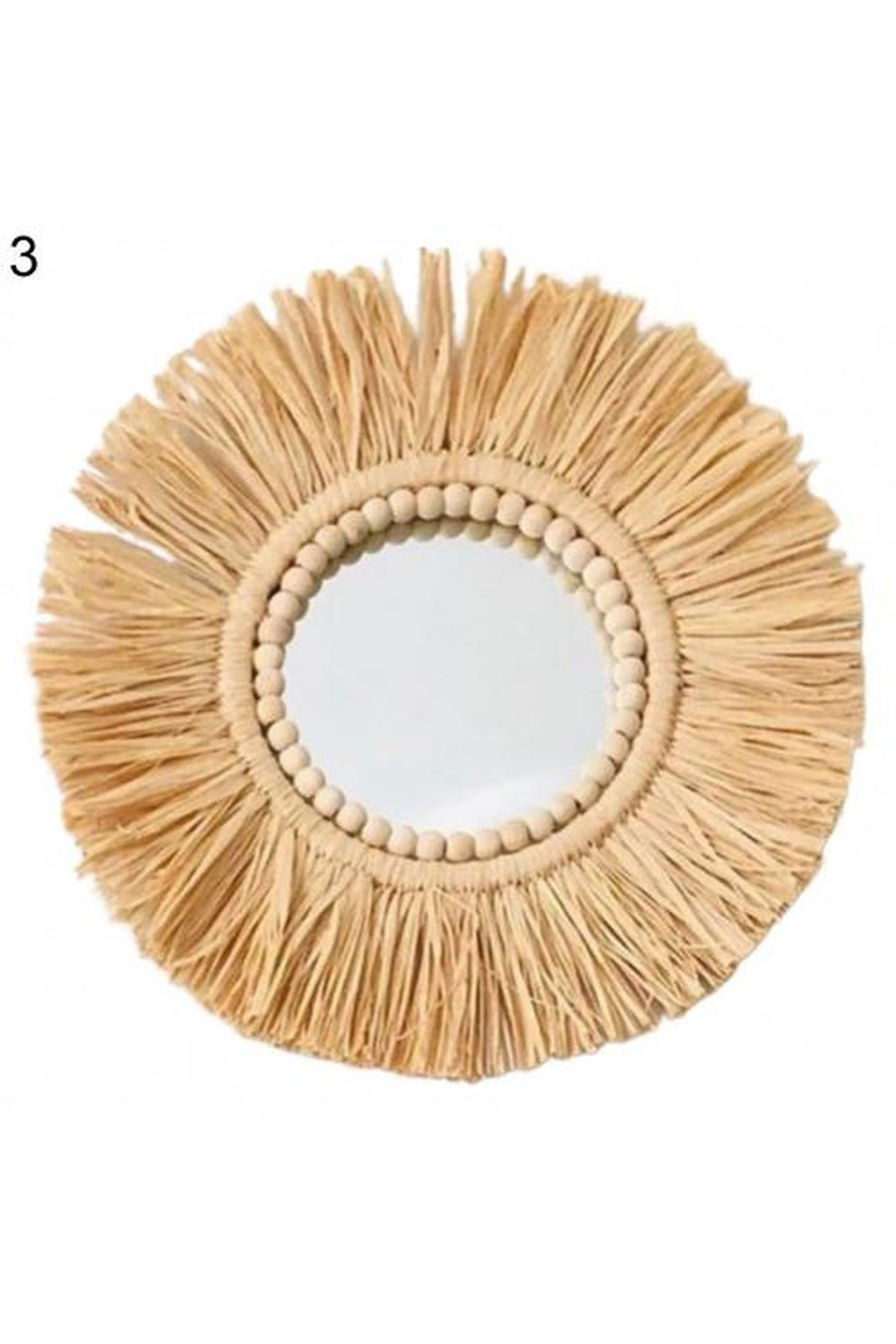 Seagrass Sunburst Decorative Mirror