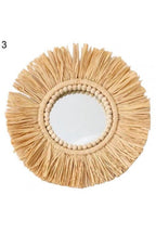 Seagrass Sunburst Decorative Mirror