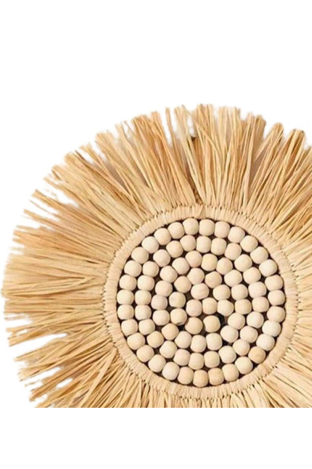 Seagrass Sunburst Decorative Mirror