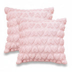 Heart Pattern Cushion Cover, Decorative Sofa Pillowcase — product view 2