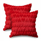 Heart Pattern Cushion Cover, Decorative Sofa Pillowcase — product view 3