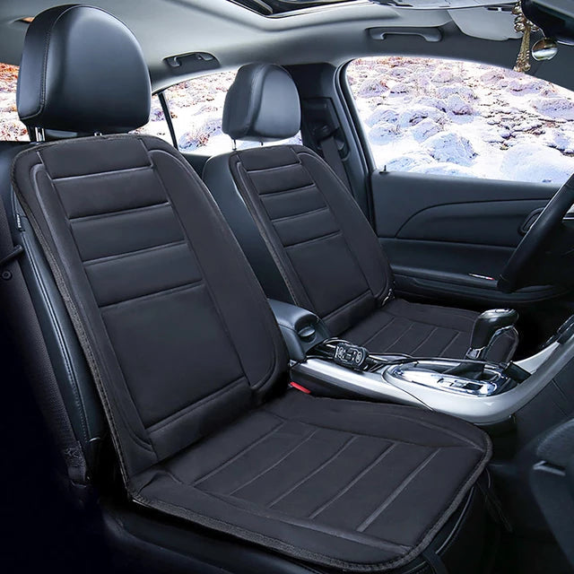 12V Heated Car Seat Cover, 45W with Securing Hooks — product view 2