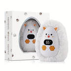 Hand Warmers Rechargeable Plush Pocket Heater With LCD Display