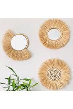 Seagrass Sunburst Decorative Mirror