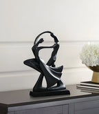 Abstract Dancing Figure Resin Sculpture