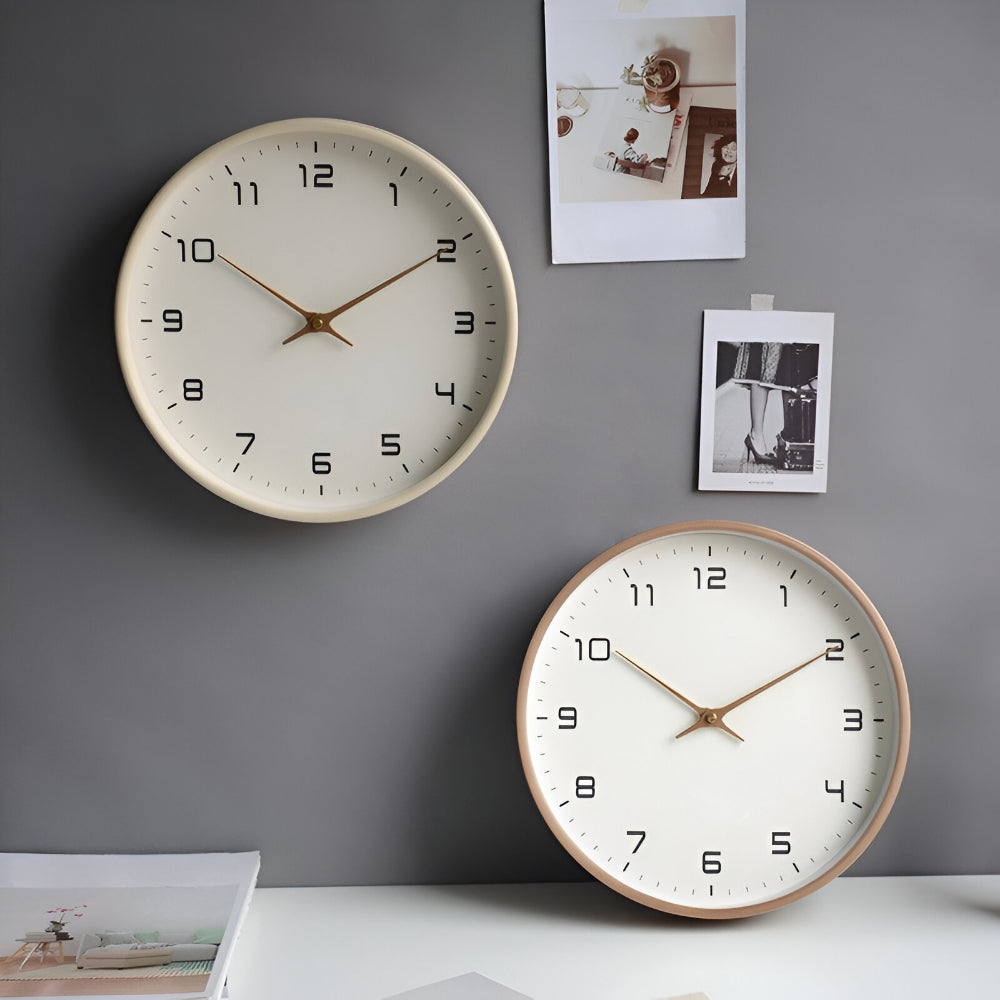 Silent Wooden Wall Clock, 25 or 30 cm — product view 6