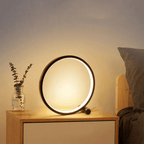 Round Dimmable USB LED Table Lamp, 25 cm