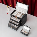 Jewelry Box Organiser Large Storage Case Drawers