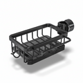 Kitchen Sink Organiser Aluminium Storage Basket Fast Drain Design