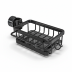 Kitchen Sink Organiser Aluminium Storage Basket Fast Drain Design