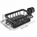 Kitchen Sink Organiser Aluminium Storage Basket Fast Drain Design