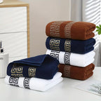 Cotton Hand and Bath Towel Set – 2 Pieces – image 12