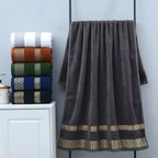 Cotton Hand and Bath Towel Set – 2 Pieces – image 6