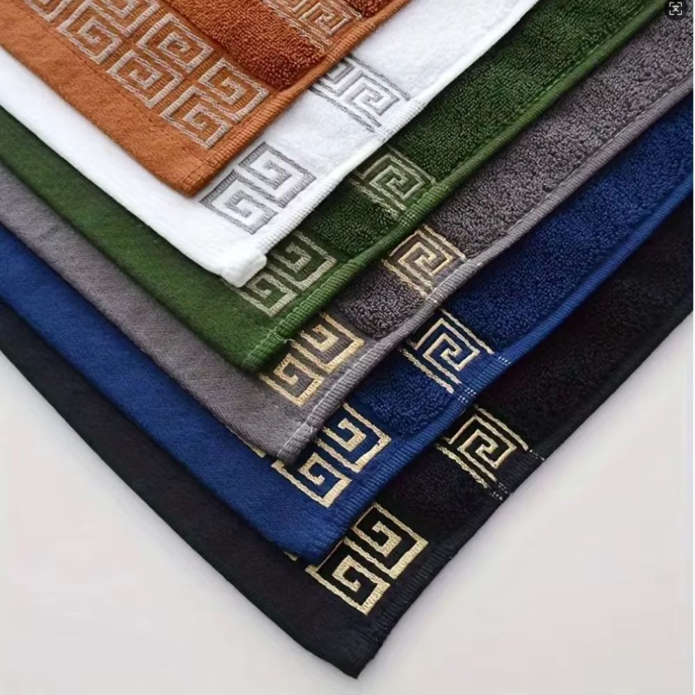 Cotton Hand and Bath Towel Set – 2 Pieces – image 2