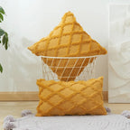 Textured Velvet Geometric Cushion Cover – image 6