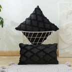 Textured Velvet Geometric Cushion Cover – image 7