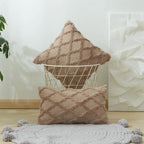 Textured Velvet Geometric Cushion Cover – image 9