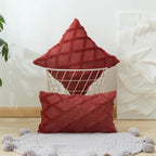 Textured Velvet Geometric Cushion Cover – image 8
