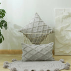 Textured Velvet Geometric Cushion Cover – image 12