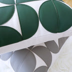 Geometric Faux Leather Cushion Cover – image 11