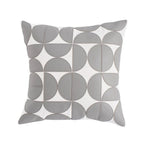 Geometric Faux Leather Cushion Cover – image 6