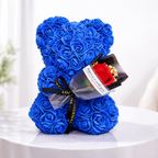 Artificial Rose Bear, Decorative Flower Gift — product view 8