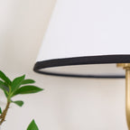 Brass Wall Sconce with Fabric Shade, Single or Double Light - view 18