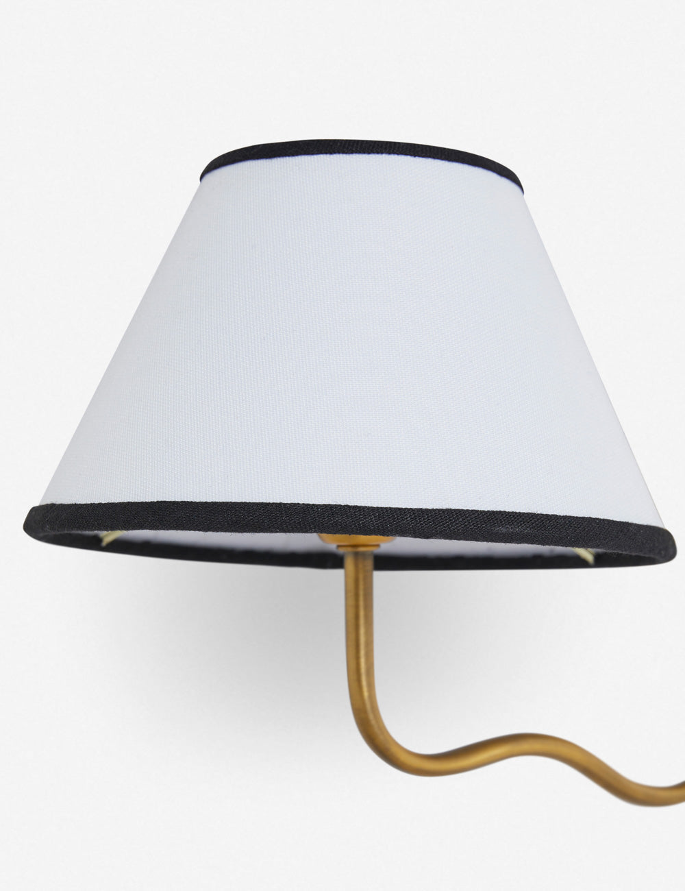 Brass Wall Sconce with Fabric Shade, Single or Double Light - view 43