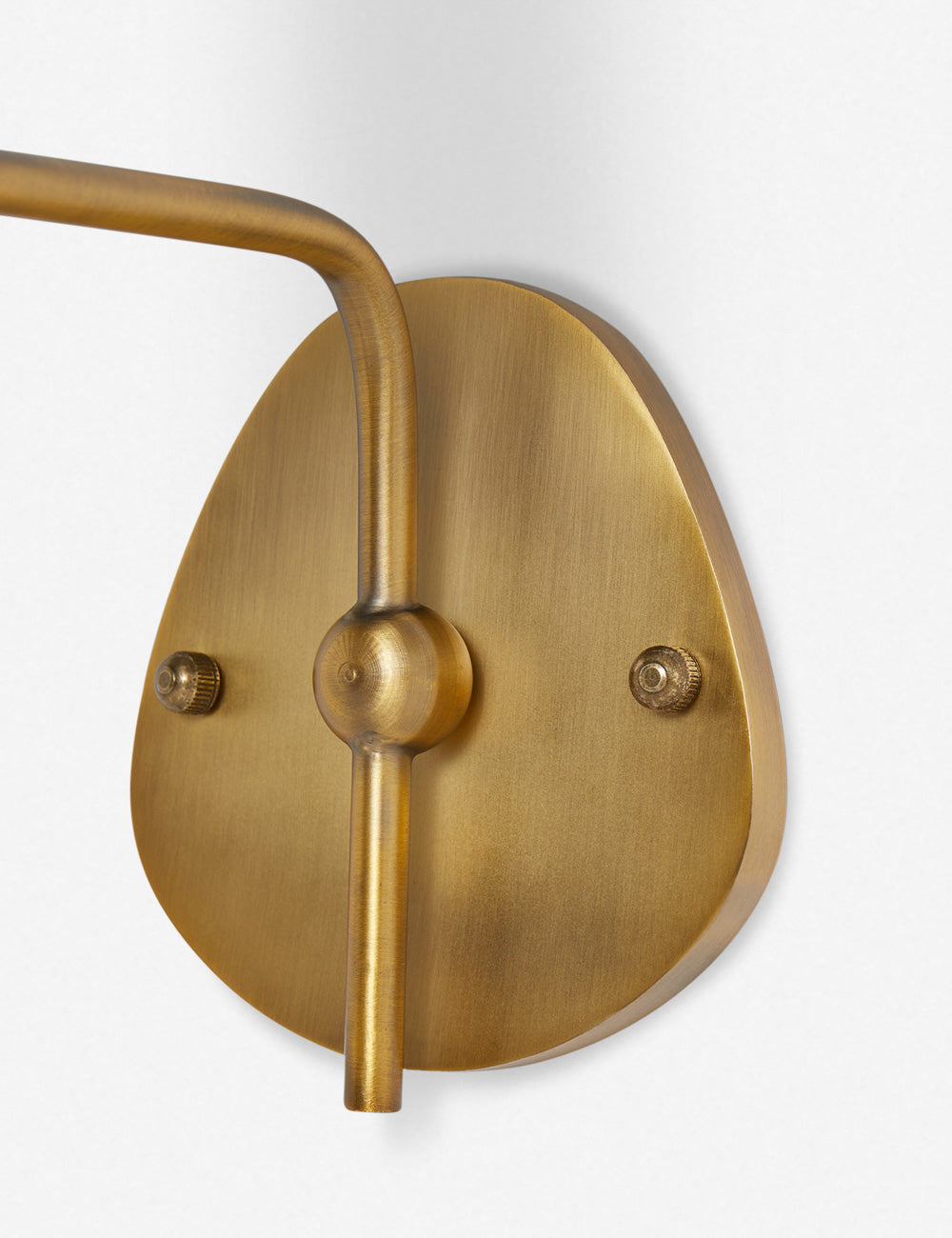 Brass Wall Sconce with Fabric Shade, Single or Double Light - view 45