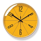 Silent Wall Clock with Bold Numerals and Glass Front - product view 7