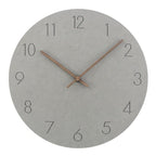 Modern Silent Wall Clock with Walnut Hands, 28.96 cm - product view 7