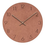 Modern Silent Wall Clock with Walnut Hands, 28.96 cm - product view 8