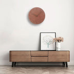 Modern Silent Wall Clock with Walnut Hands, 28.96 cm - product view 4