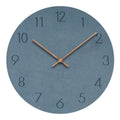 Modern Silent Wall Clock with Walnut Hands, 28.96 cm - product view 1