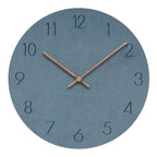 Modern Silent Wall Clock with Walnut Hands, 28.96 cm - product view 1