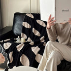Polka Dot Fleece Blanket for Sofa and Bed - product view 8