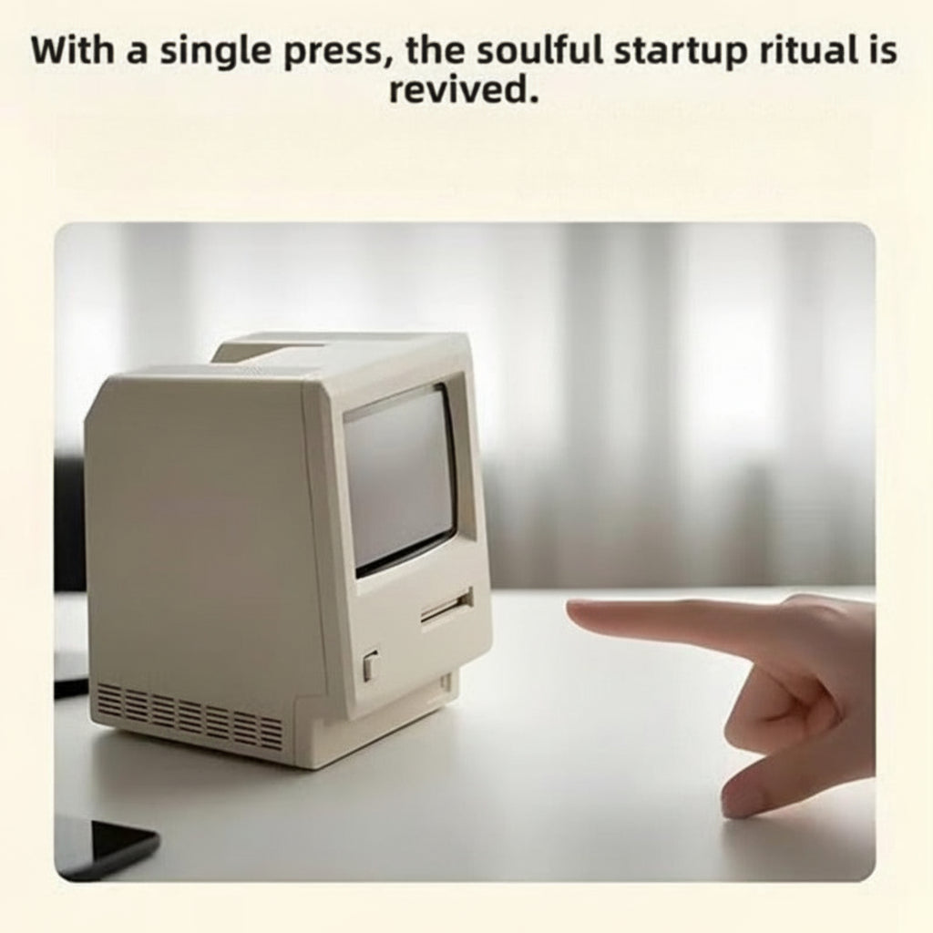 Retro Computer LED Night Light, Desk Decoration — product view 4