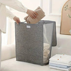 Foldable Hanging Polyester Laundry Basket – image 2