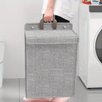 Foldable Hanging Polyester Laundry Basket – image 3