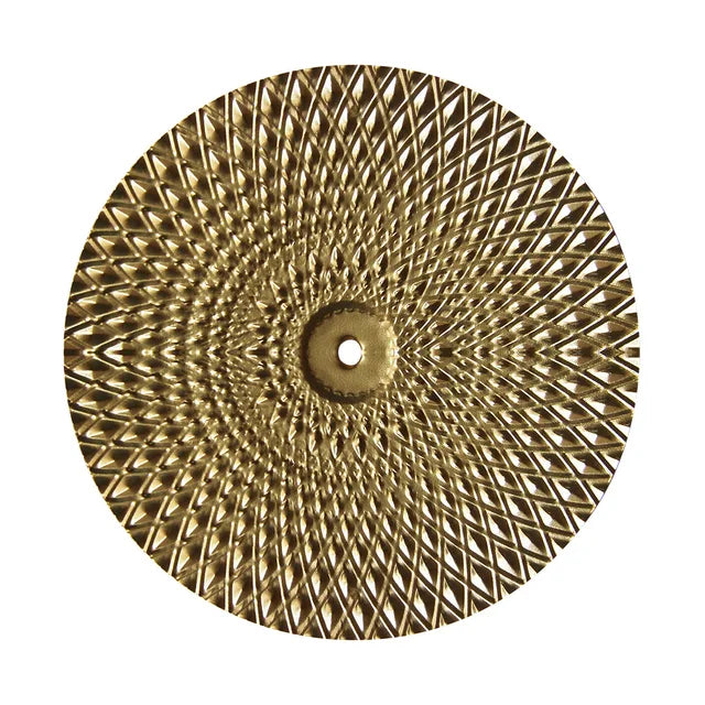 Gold Tone Metal Wall Decoration