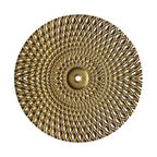 Gold Tone Metal Wall Decoration