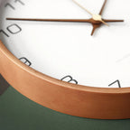 Wood Frame Silent Wall Clock, 30 cm