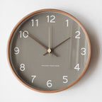 Wood Frame Silent Wall Clock, 30 cm