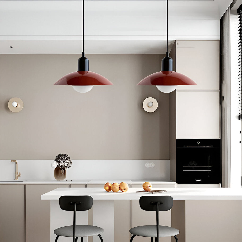 Two-Tone Metal Pendant Light, 32 cm Shade - view 13